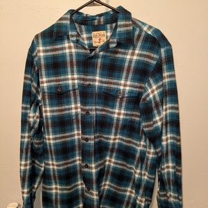 Men's M Red Head Flanel